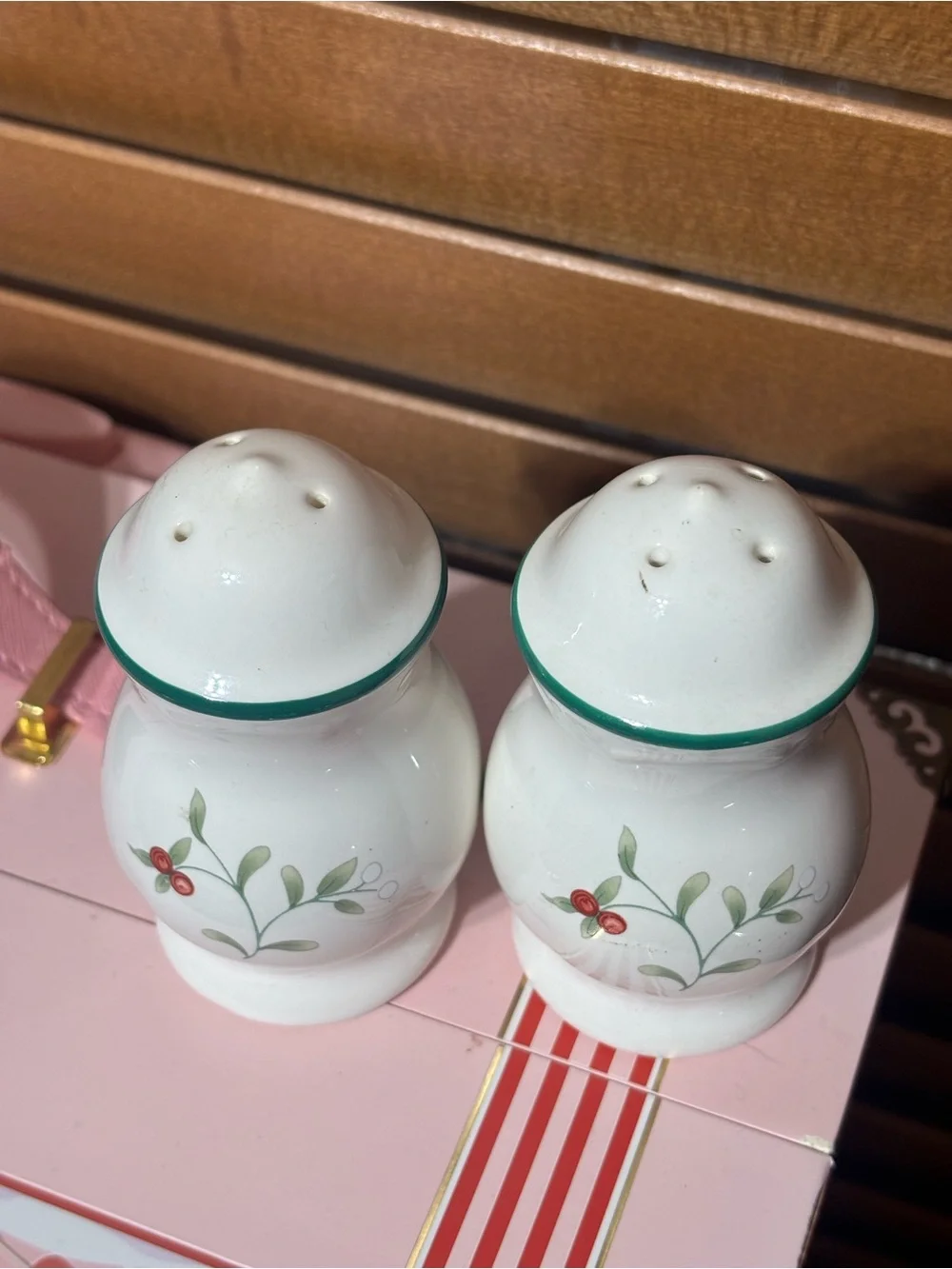 Pfaltzgraff Salt and Pepper Shakers